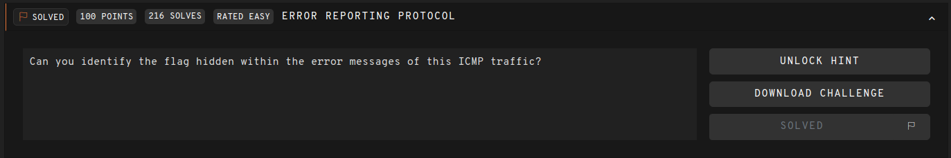 Challenge Info Challenge Info