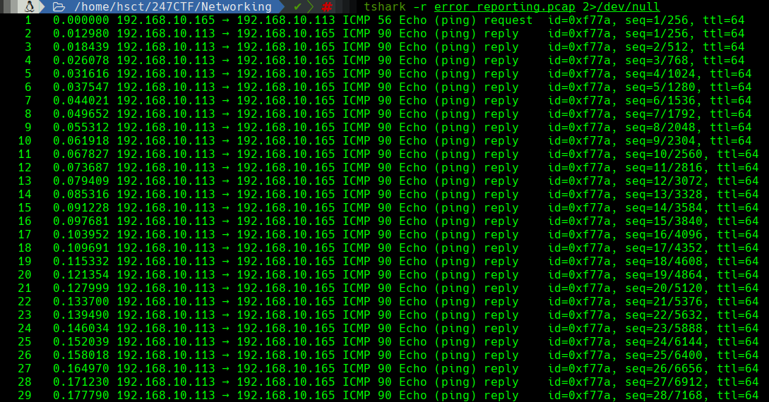 Error Reporting Protocol - 247CTF | brsalcedom